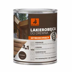 
                  DRAGON Lakierobejca do drewna szybkoschnąca 700ml palisander DLDS700PA